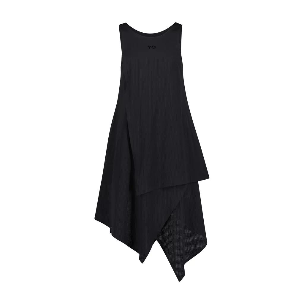 Y-3 - Asymmetrisches Kleid - Größe XS - black