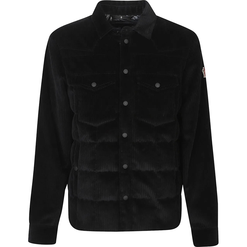 Moncler Daunenjacke Gelt Shirt Jacket Black schwarz