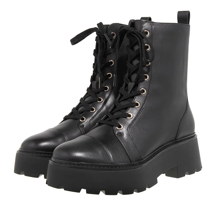 Michael Kors Blake Bootie Black Lace up Boots