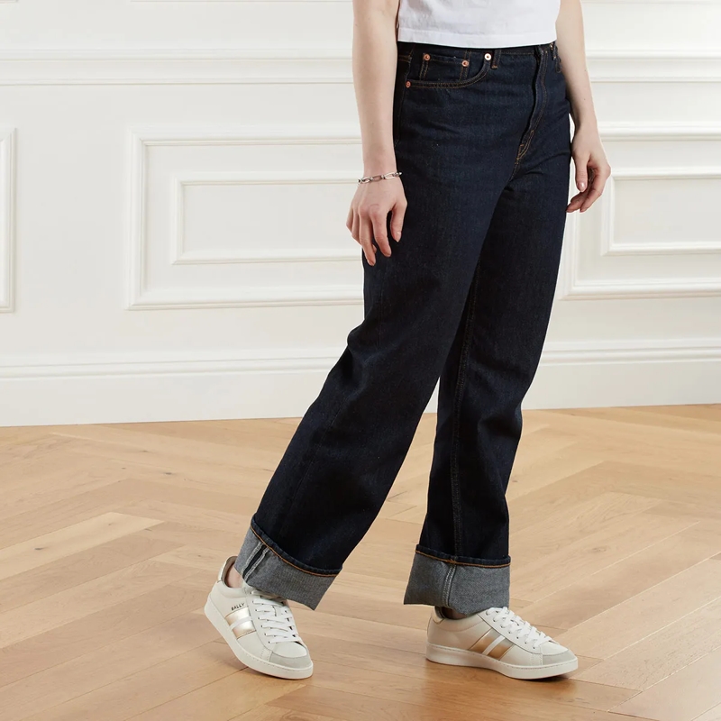 Bally Low-Top-Sneaker Thiago-W White/Gold(Image 2)