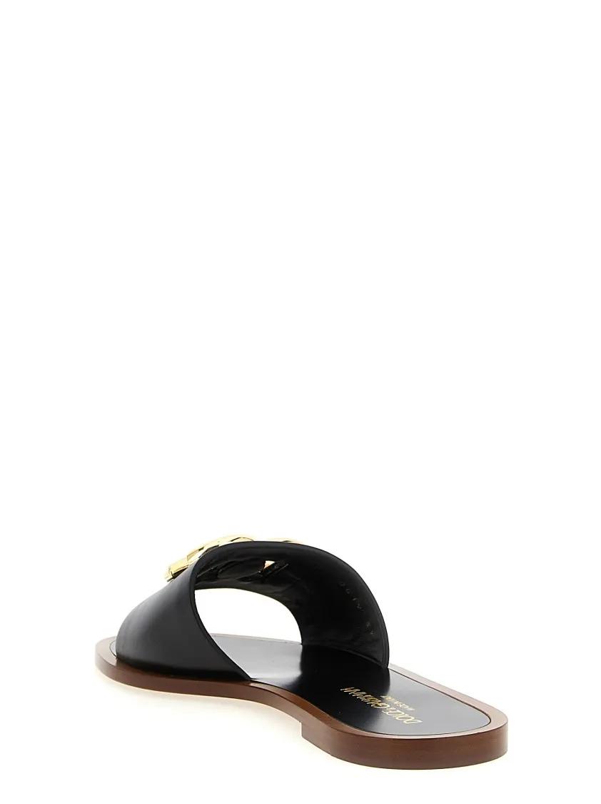 Dolce&Gabbana Sandalen Dg Sandals in zwart