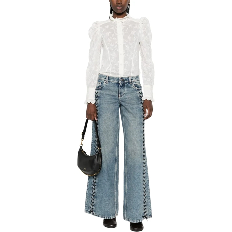 Stella McCartney Jeans mit geradem Bein Jeans Blue blau