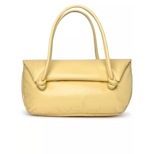 Jil Sander Yellow Leather Bag Yellow Borsa a tracolla