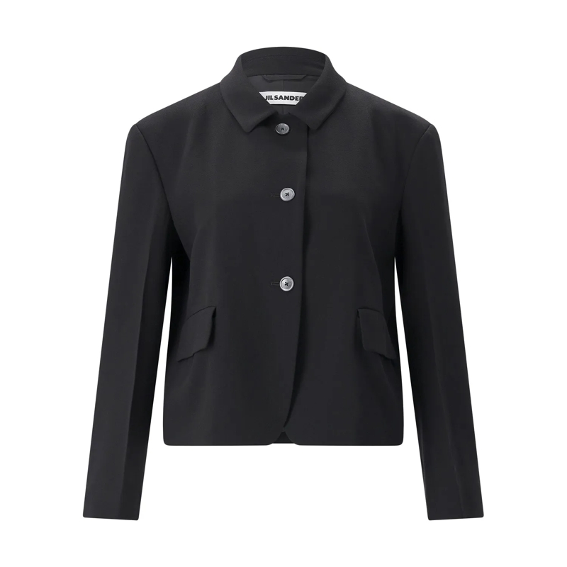 Jil Sander Blazer Blazer aus Schurwolle schwarz
