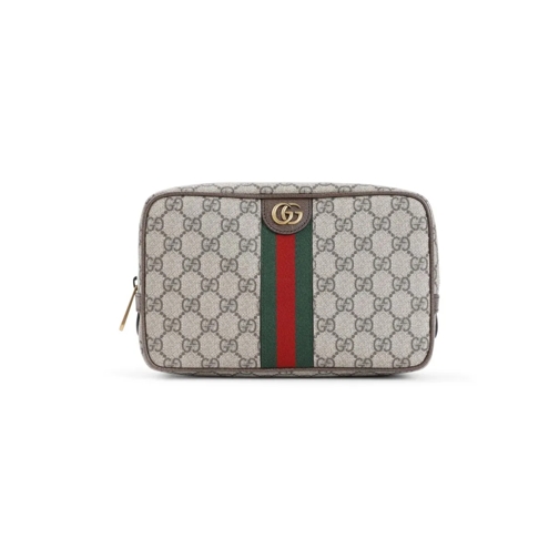 Gucci Pochette Toiletry Case Grey