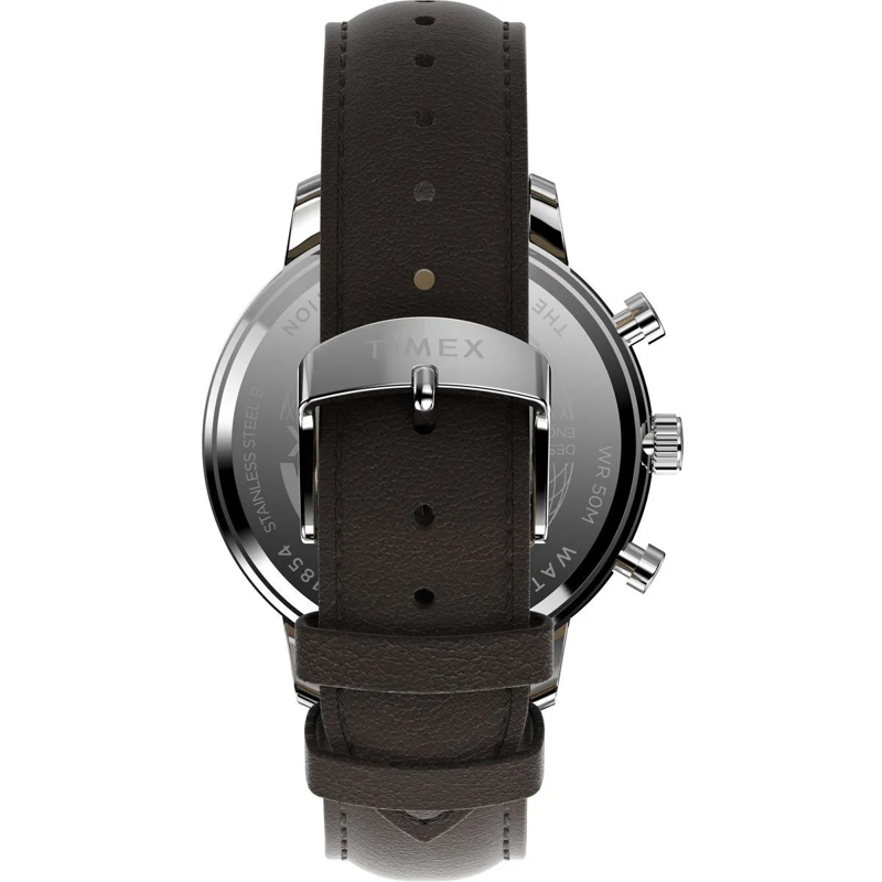 Timex Chronograph Quarz-Analoguhr Timex Chicago Chronograph braun(Image 3)