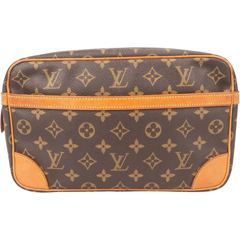 Louis Vuitton Tote Louis Vuitton Canvas Monogram Compiegne 28 Clutch braun