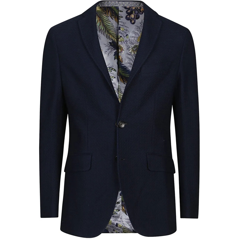 Etro Donsjas Roma Jacket Blue blau