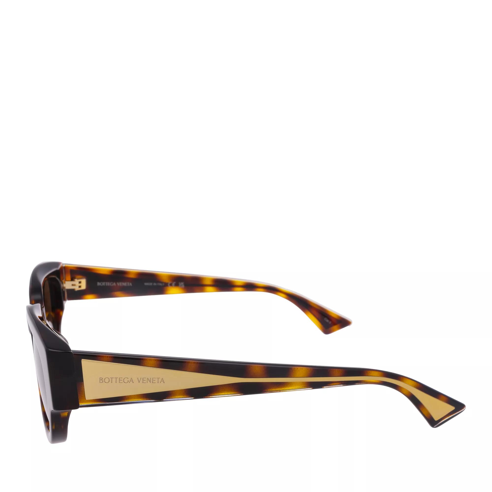 Bottega Veneta BV1278SA-002 Havana-Crystal-Brown | Sunglasses
