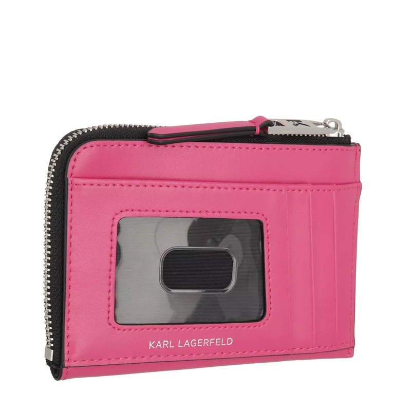 Karl Lagerfeld Porte-cartes K/Karl Seven Emboss Zip A576 Griotte(Image 3)