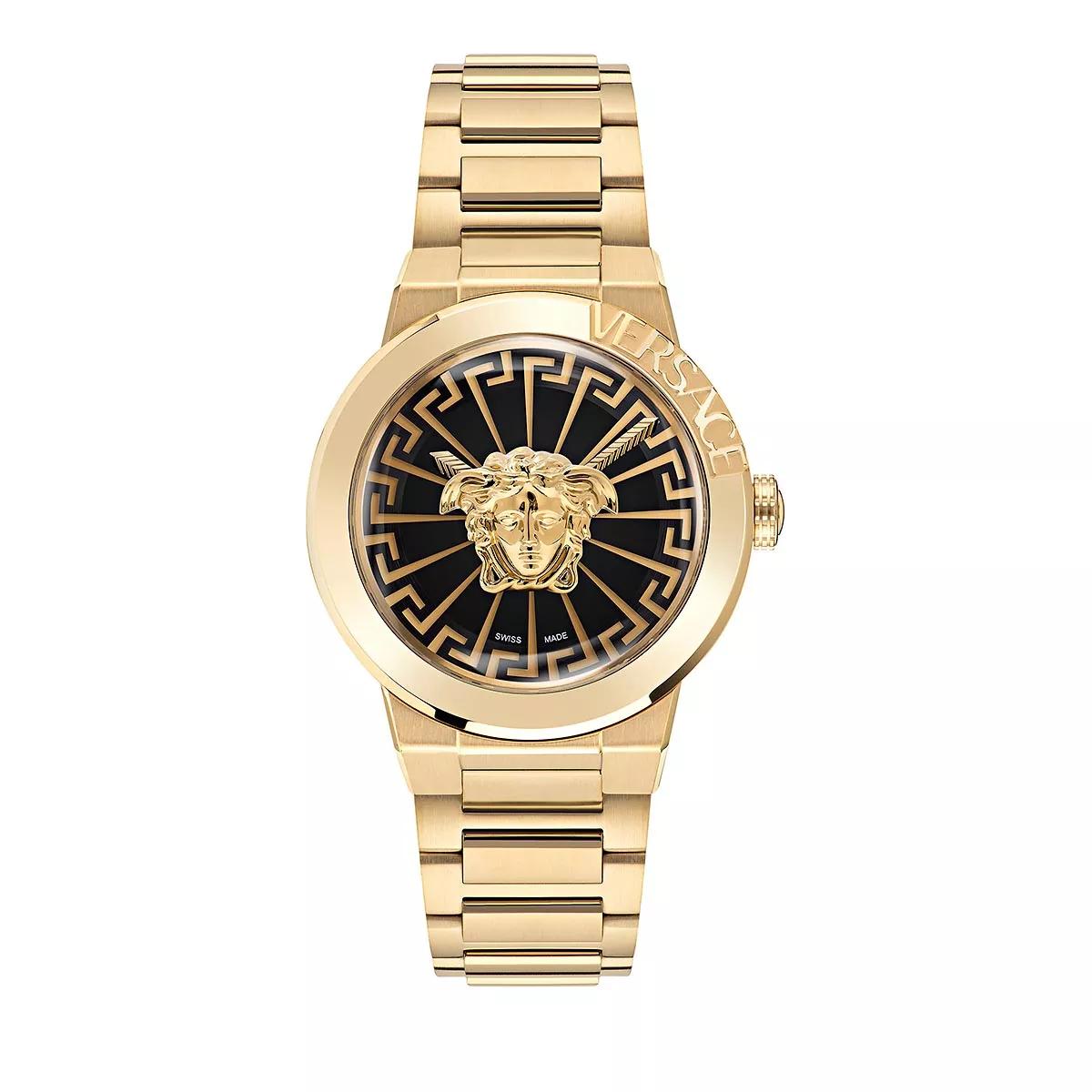 Versace Medusa Infinite Gold Black Montre quartz