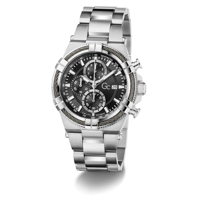 GC Quarzuhr Quarz-Analoguhr Gc Ironforce silber(Image 5)