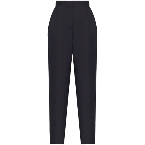 Officine Generale  Navy Blue Wool Trousers Blue