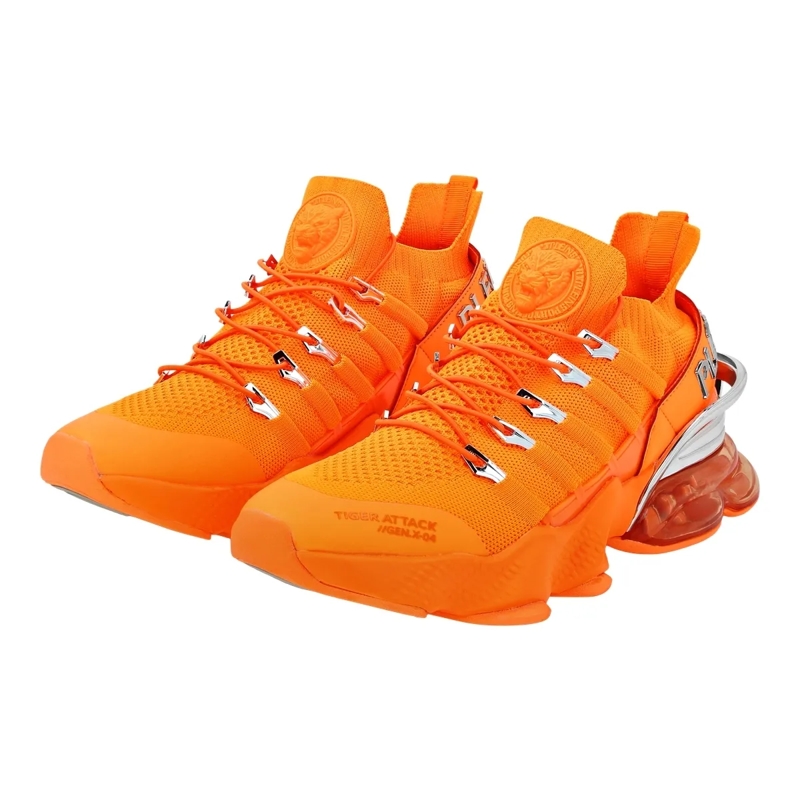 Plein Sport Low-Top-Sneaker Runner Sneaker Tiger Attack//Gen.x.4 orange