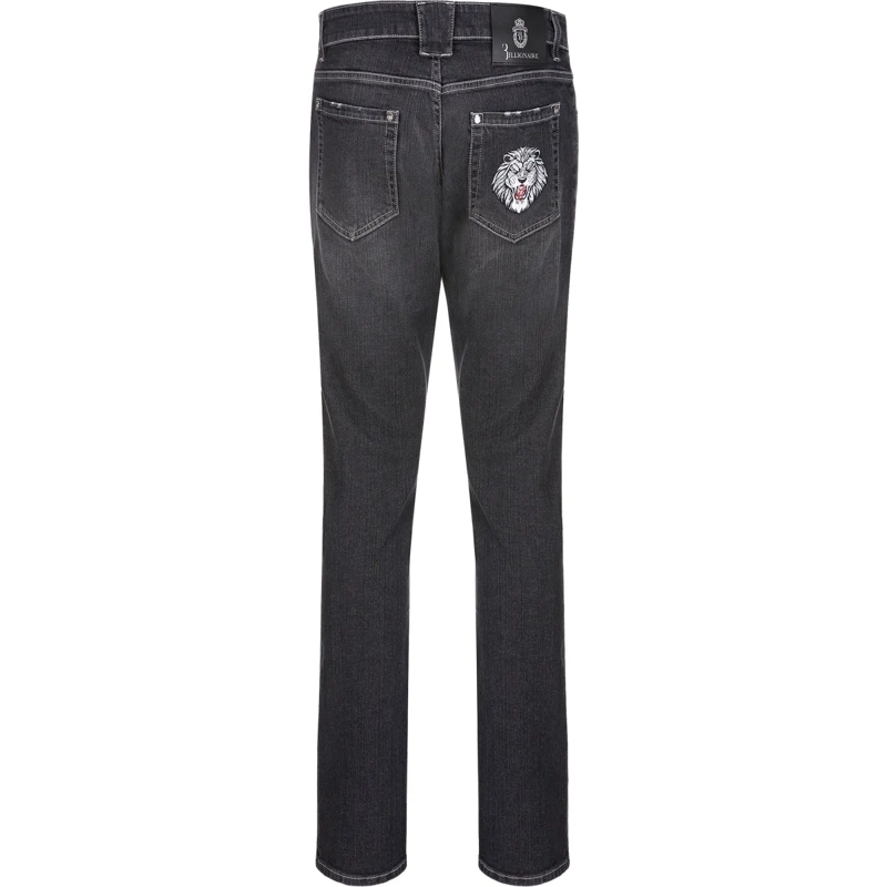 BILLIONAIRE Jeans mit geradem Bein Jeans Regular Fit Lion grau(Image 2)