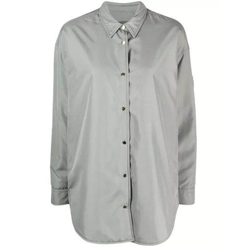 Lorena Antoniazzi Gray Overshirt Jacket Grey 