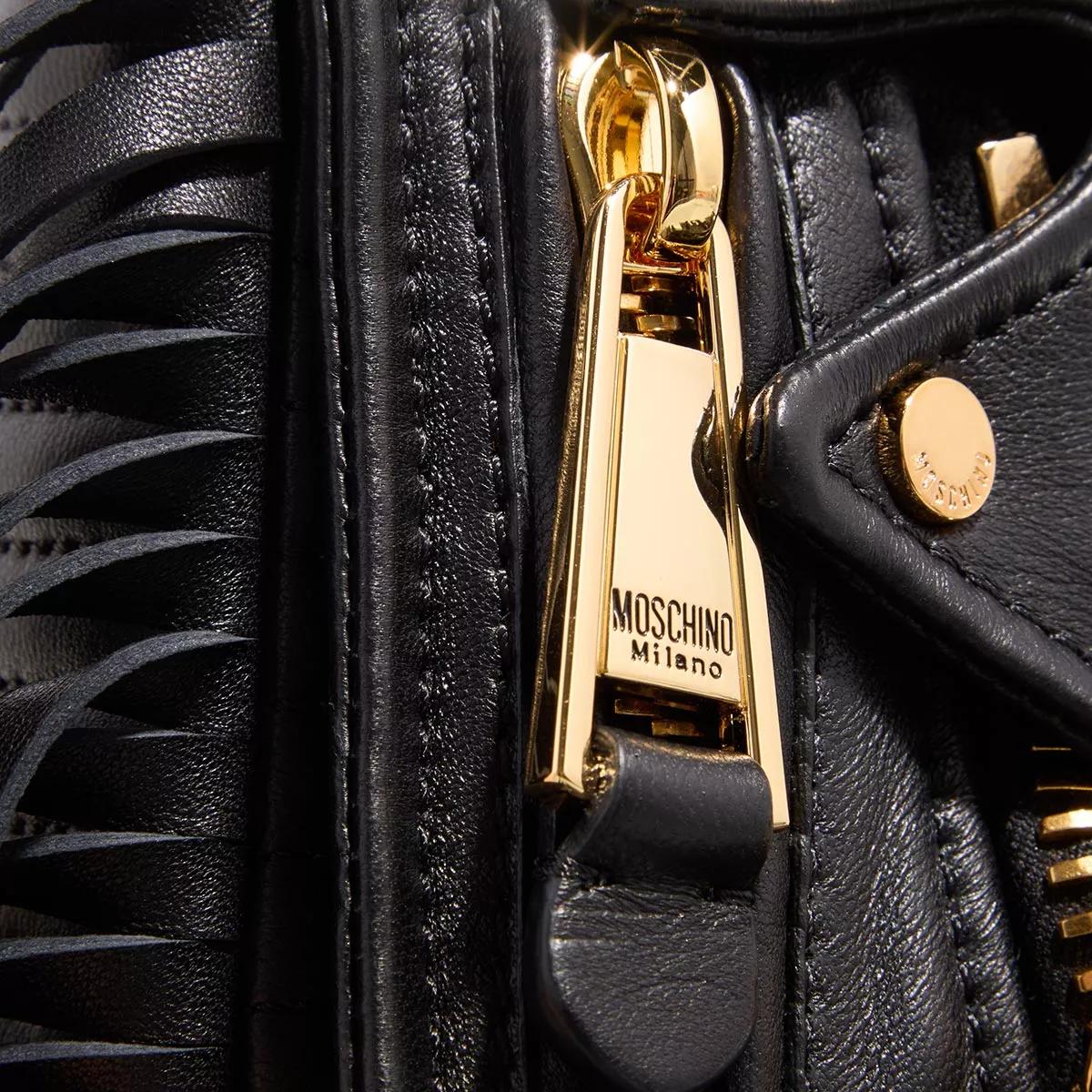 Moschino Crossbody bags Biker Bag Fringes in zwart