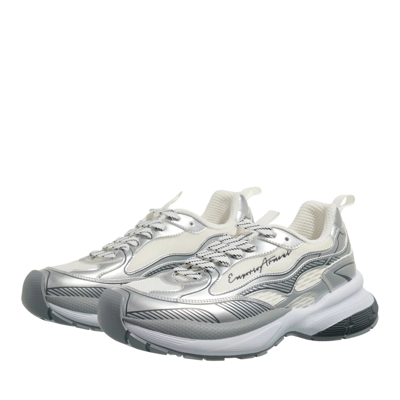 Emporio Armani Low-Top-Sneaker Aura Sneaker Silver(Image 2)
