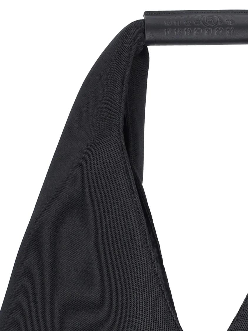 MM6 Maison Margiela Shoppers & Totes Japanese' Medium Mesh Tote – Black in zwart