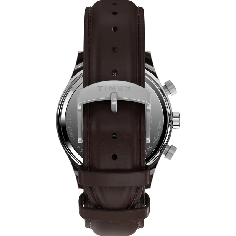 Timex Quarzuhr Quarz Analog Uhr Waterbury Traditional Fly Back braun(Image 3)
