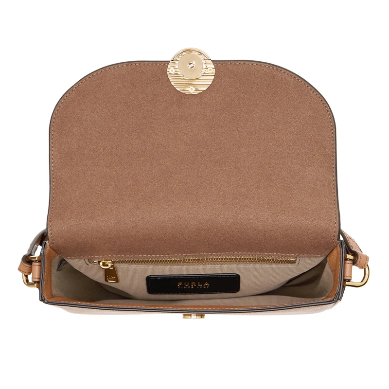 Furla Crossbody Bag Furla Moonlight S Crossbody Round Brandy(Image 5)