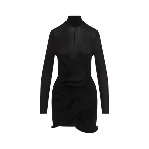 Magda Butrym Mini Jurken Black Mini Dress Black