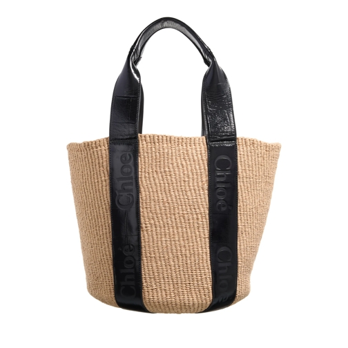 Chloé Woody Black Basket Bag