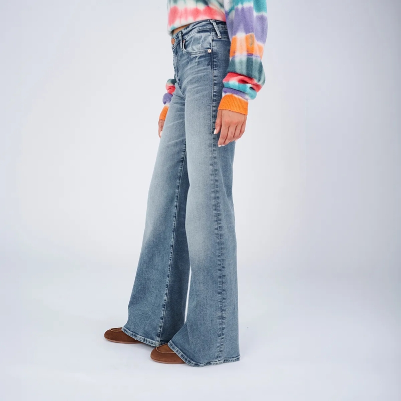True Religion Ausgestellte Jeans Jeans MIJA Flared blau(Image 9)