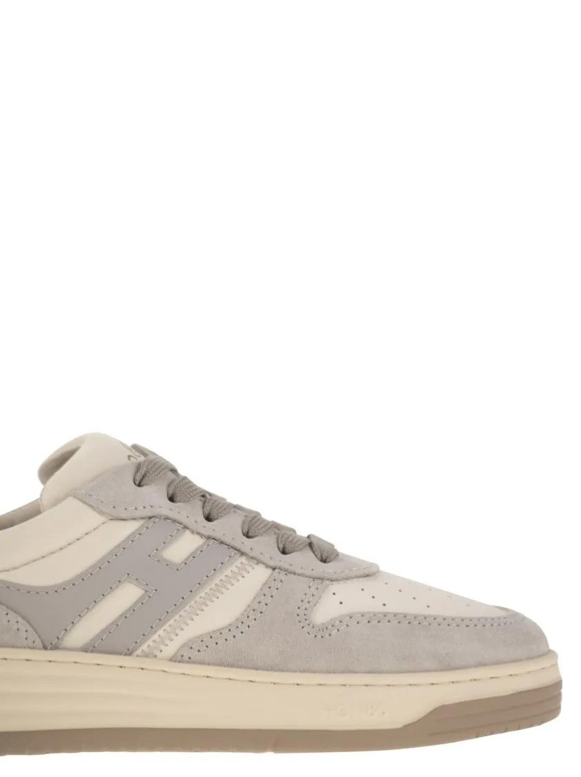 Thumbnail - Hogan Low-Top Sneaker - H630 - Leather Sneakers - Gr. 37,5 (EU) - in Beige - für Damen