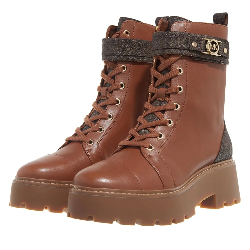 MICHAEL Michael Kors Schnürstiefel Mandy Lace Up Bootie Brn/Luggage(Image 3)