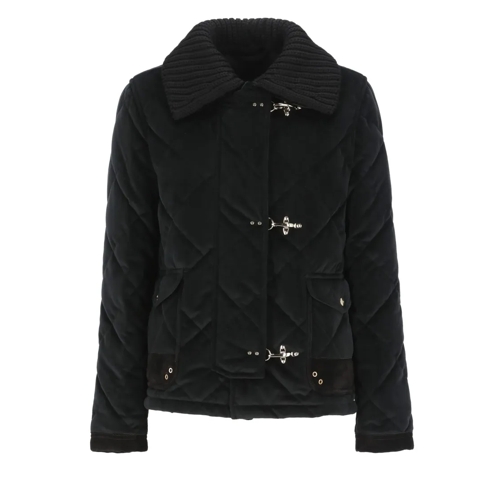 Fay  Padded And Quilted Coat Black