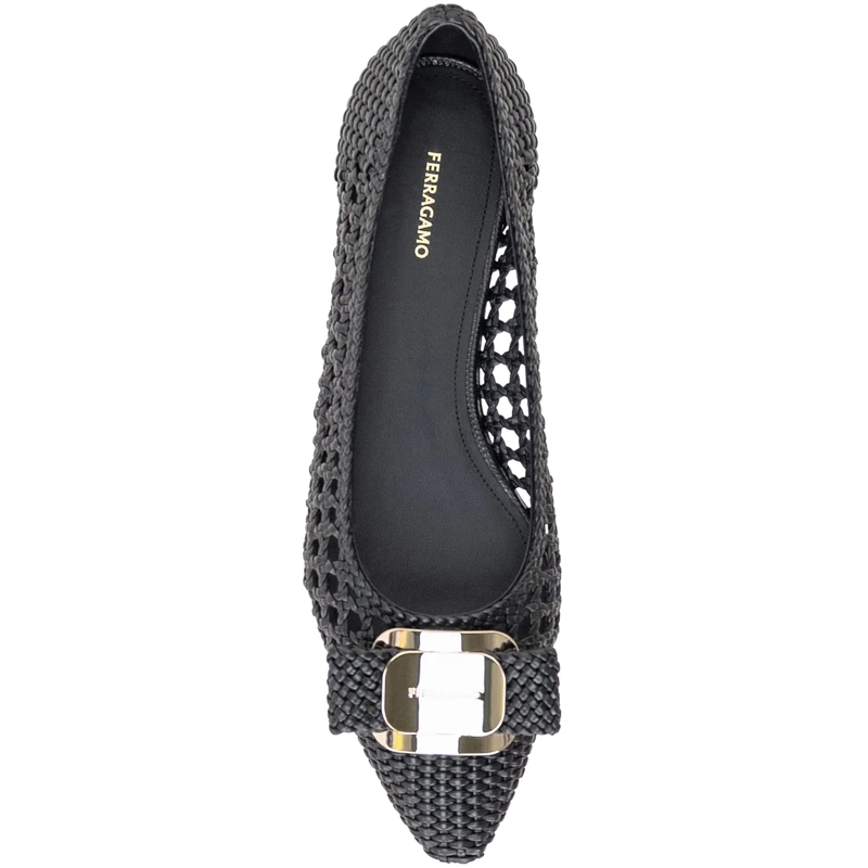 Salvatore Ferragamo Ballerines Ballerina Zea schwarz(Image 4)