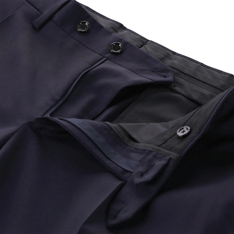 Lardini Anzugkombination Zweiteiliger Anzug aus Schurwolle blau(Image 5)