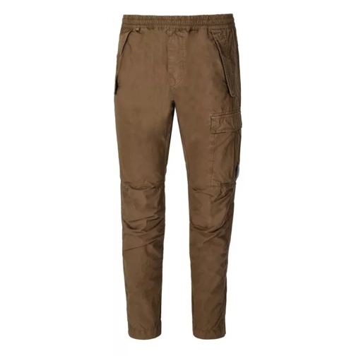 CP Company Micro Reps Brown Cargo Trousers Brown Cargo-byxor