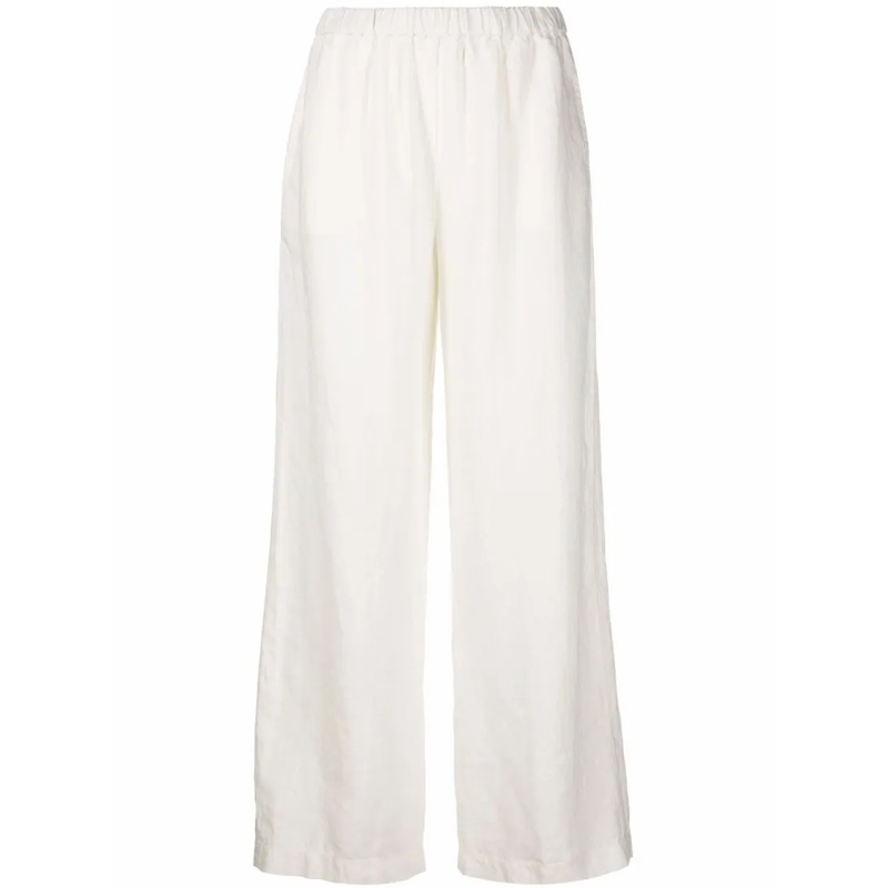 Aspesi  Classic Tailored Trousers With Straight Leg Design White