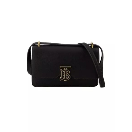 Burberry Elongated Crossbody Bag - Leather - Bag Black Sac à bandoulière