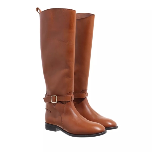 Ted Baker Forrah Leather Knee High Boot Camel Laars