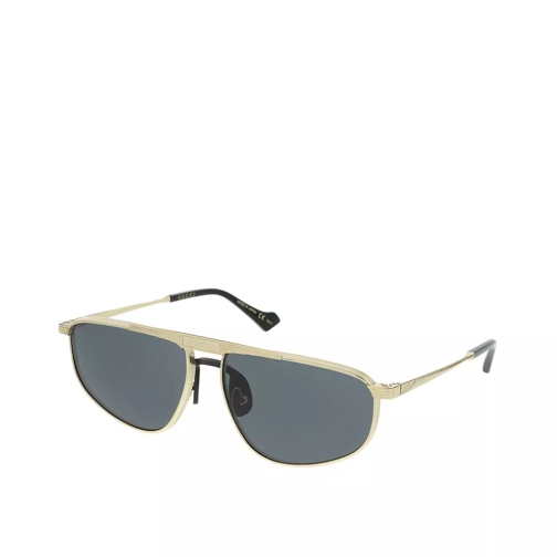 Gucci GG0841S-001 60 Sunglass MAN METAL Gold Sonnenbrille