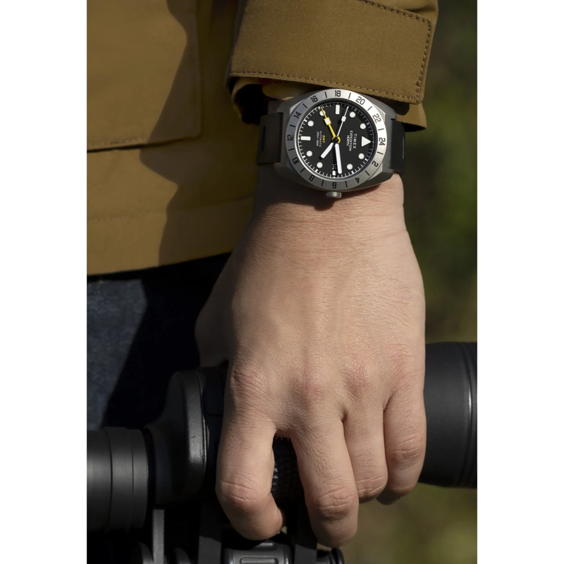 Timex Quarzuhr Mechanische Automatikuhr Expedition Gmt Titanium A schwarz(Image 2)