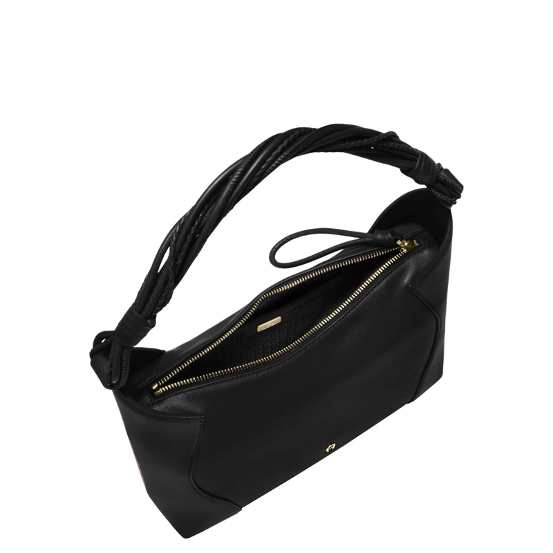 AIGNER Crossbody Bag Tasche aus Leder schwarz(Image 3)