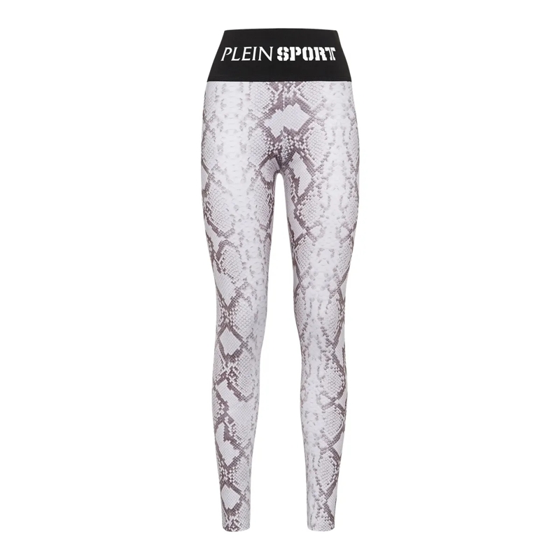 Plein Sport Leggings Leggings Python grau