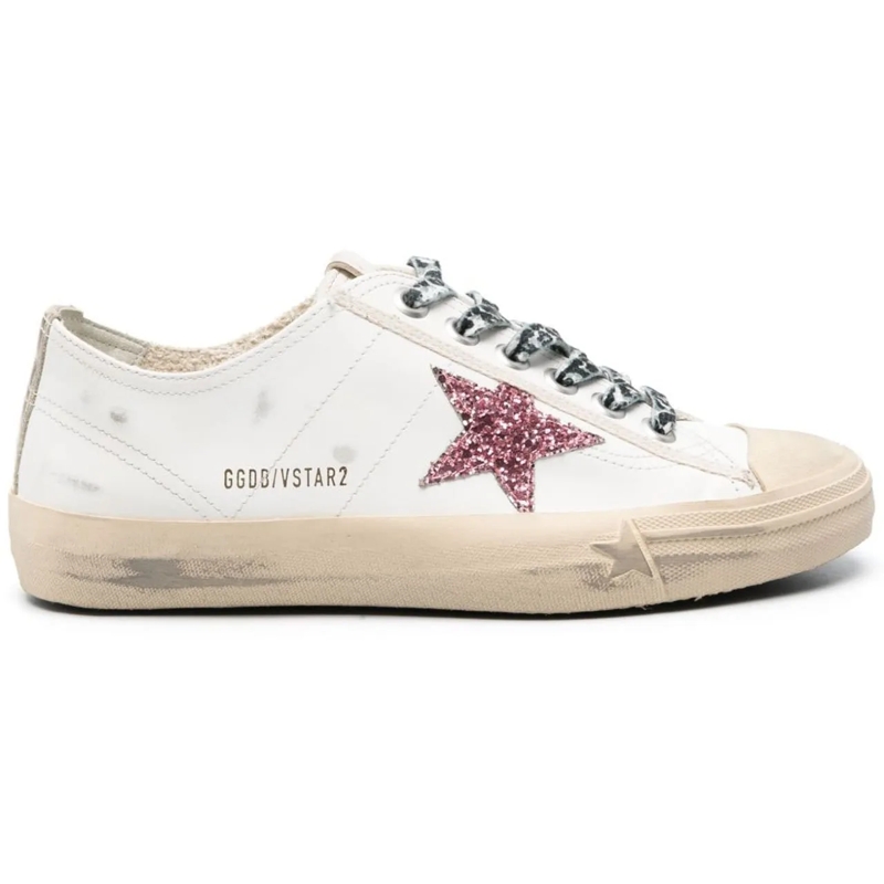 Golden Goose Sneaker basse Sneakers Whiteburgundy rot