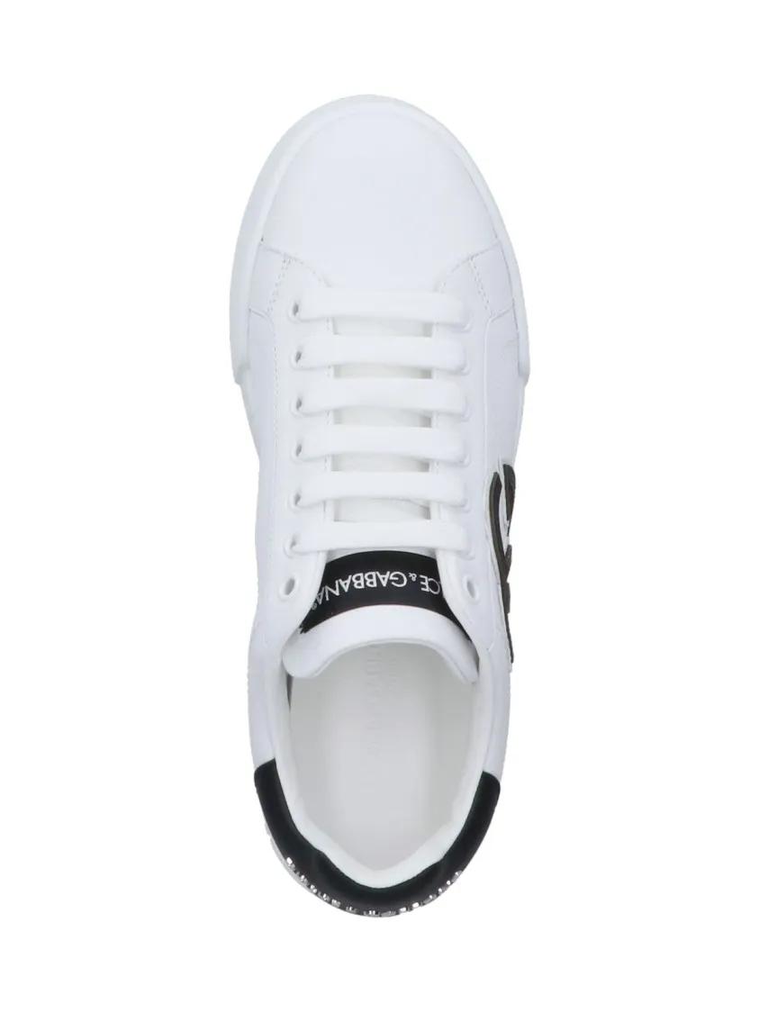 Thumbnail - Dolce&Gabbana Low-Top Sneaker - "Portofino" Sneakers – White - Gr. 35,5 (EU) - in Weiß - für Damen