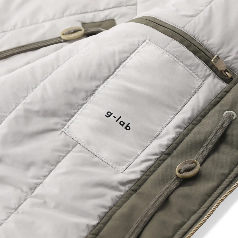 G-Lab Veste de transition Jacke Feli aus Baumwoll-Mix grün(Image 6)