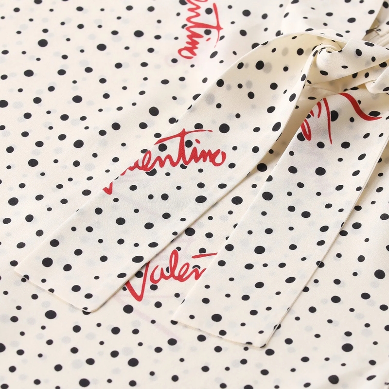 Valentino Garavani Bluse Bluse aus Seide weiß(Image 5)