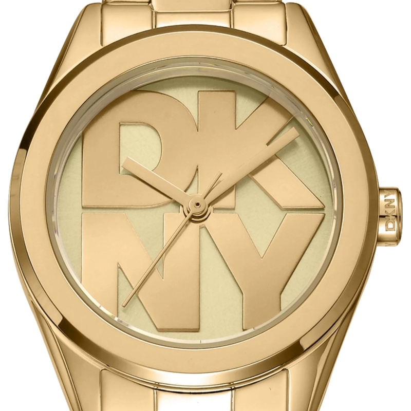 DKNY Quarzuhr Quarzuhr Logo Watch Set gold(Image 4)