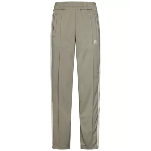 Palm Angels Dark Grey Technical Fabric Track Trousers Brown Trainingshosen