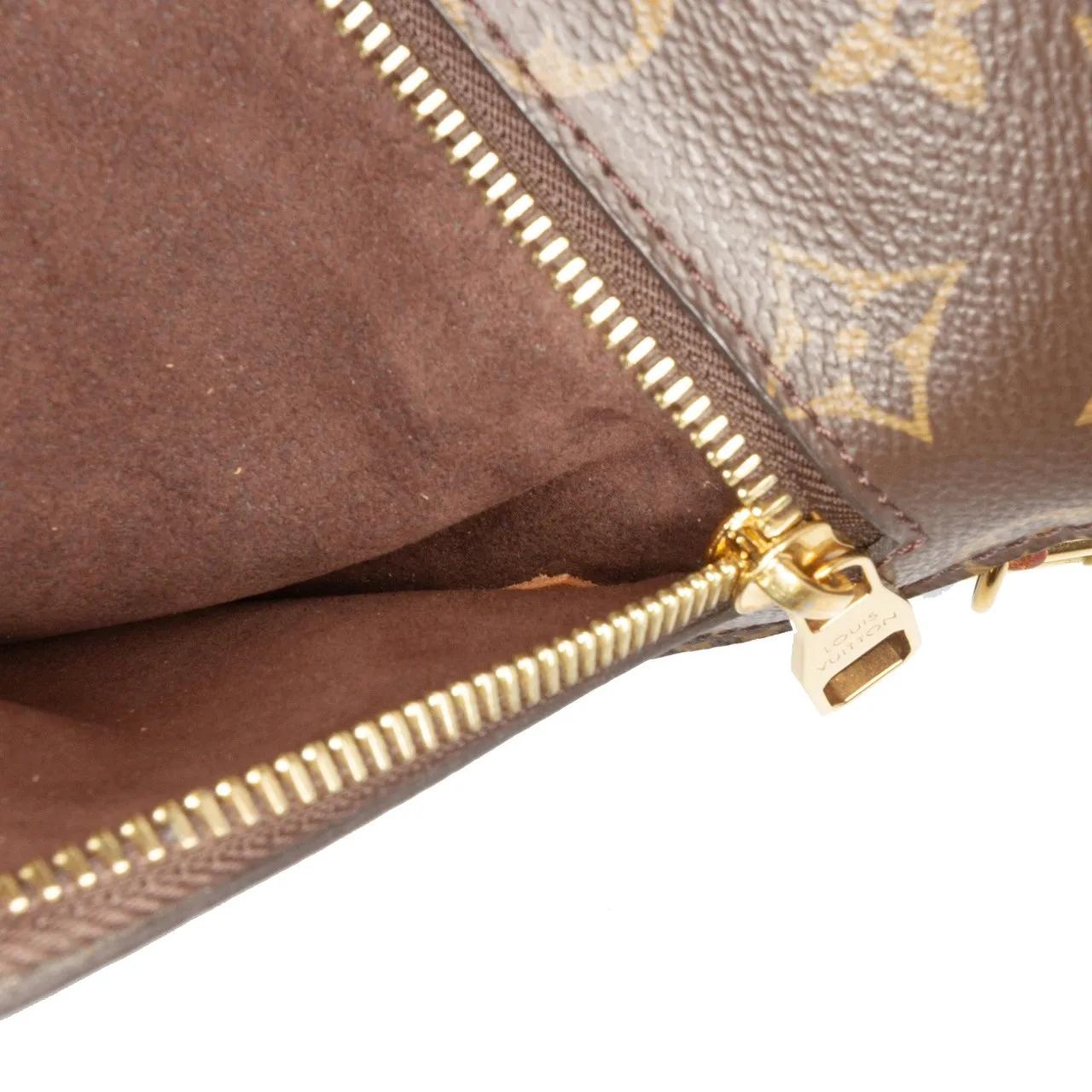 Thumbnail - Louis Vuitton Hobo Bags - Monogram Pochette Metis - Gr. unisize - in Braun - für Damen