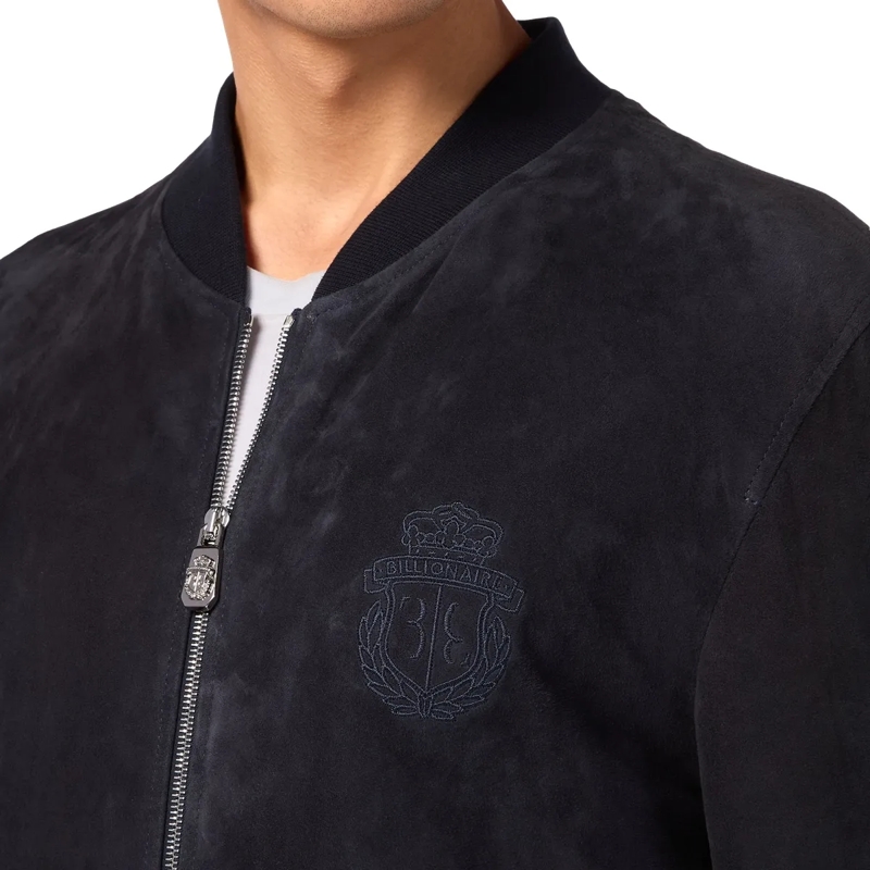 BILLIONAIRE Lederjacke Lederblouson schwarz(Image 5)