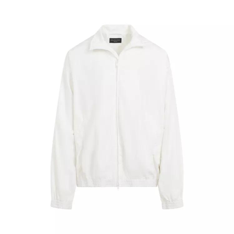 Balenciaga - Medium Fit Tracksuit Jacket - Größe M - white